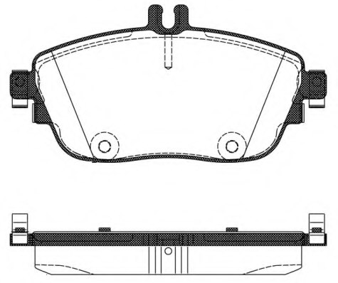 Remsa Brake Pad Front